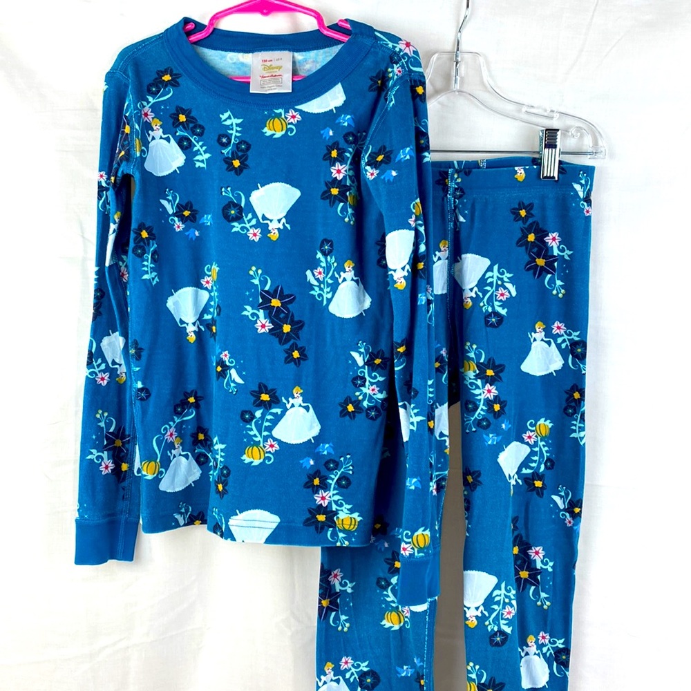 Hanna Anderson NWOT Pajamas Set Cinderella SZ US 8 Disney Collection. All coton